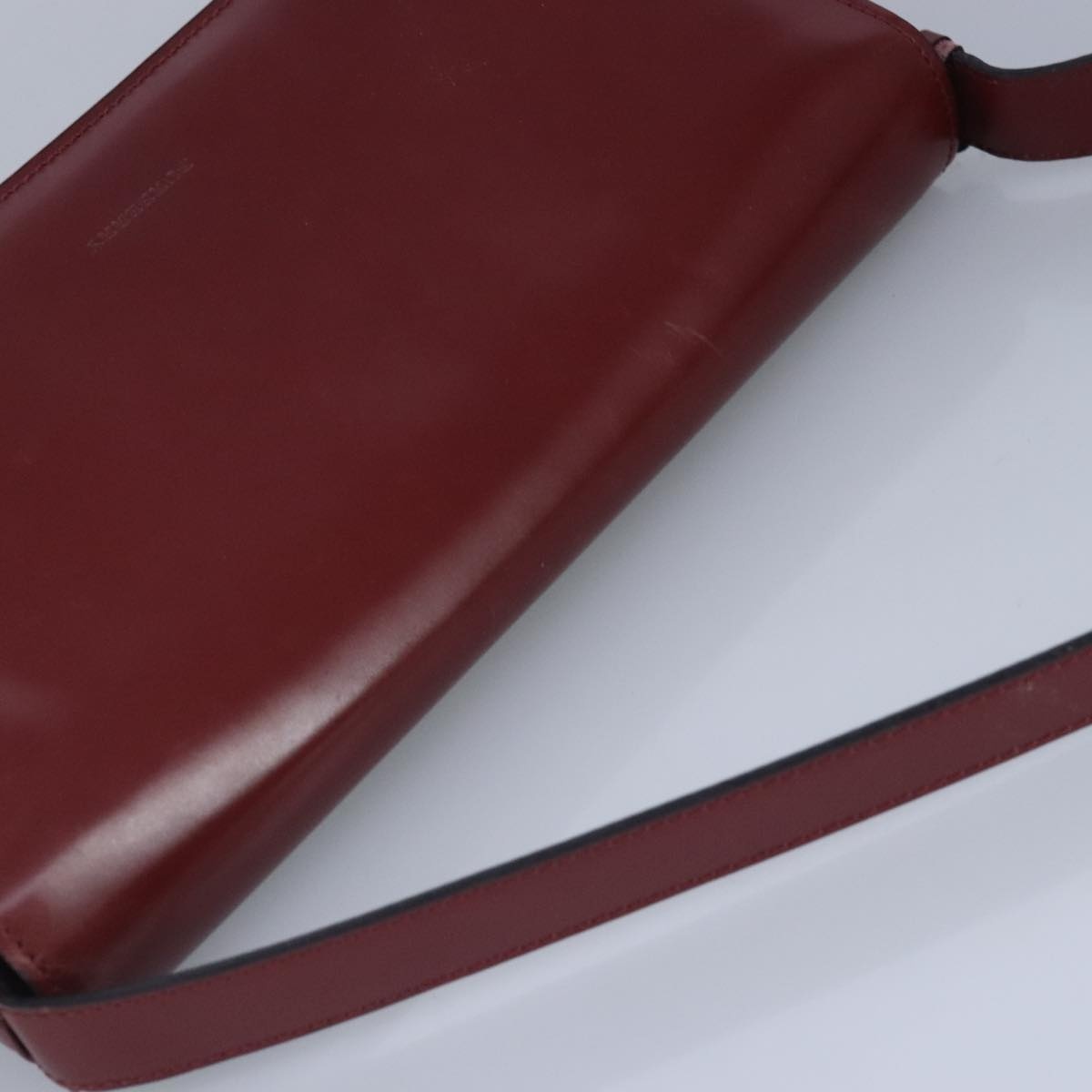 Burberry Shoulder Bag Leather Red - 6