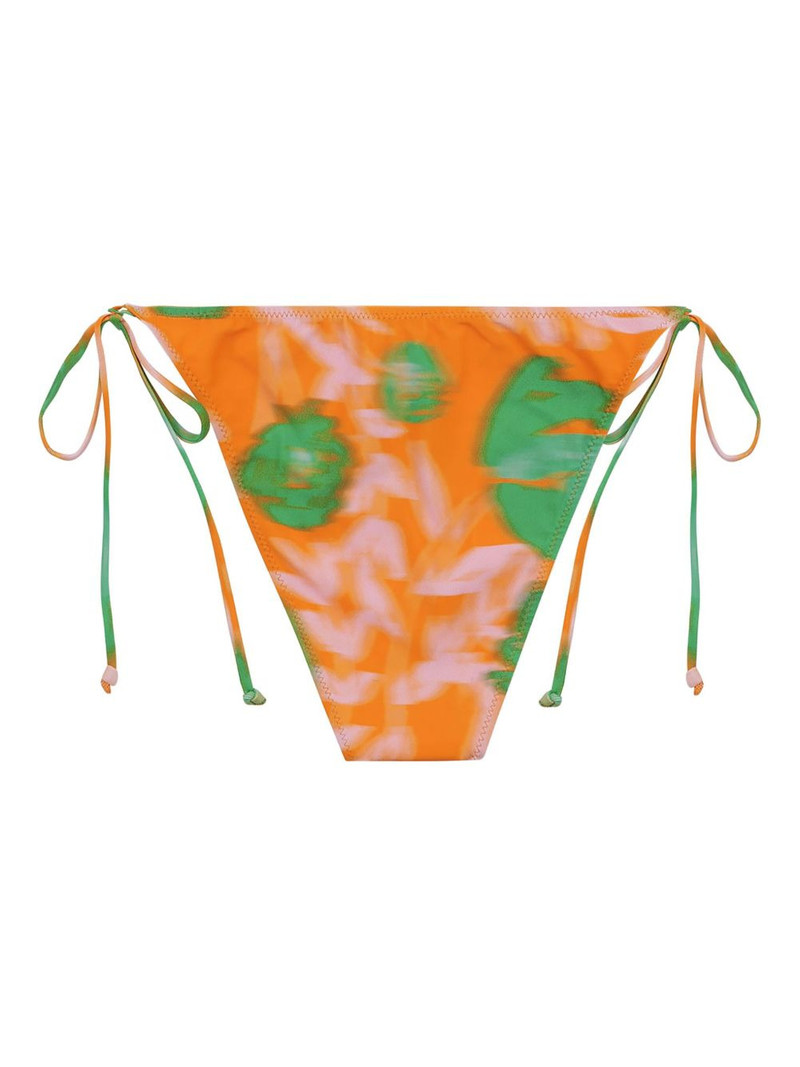 GANNI tie-side printed bottoms outlook