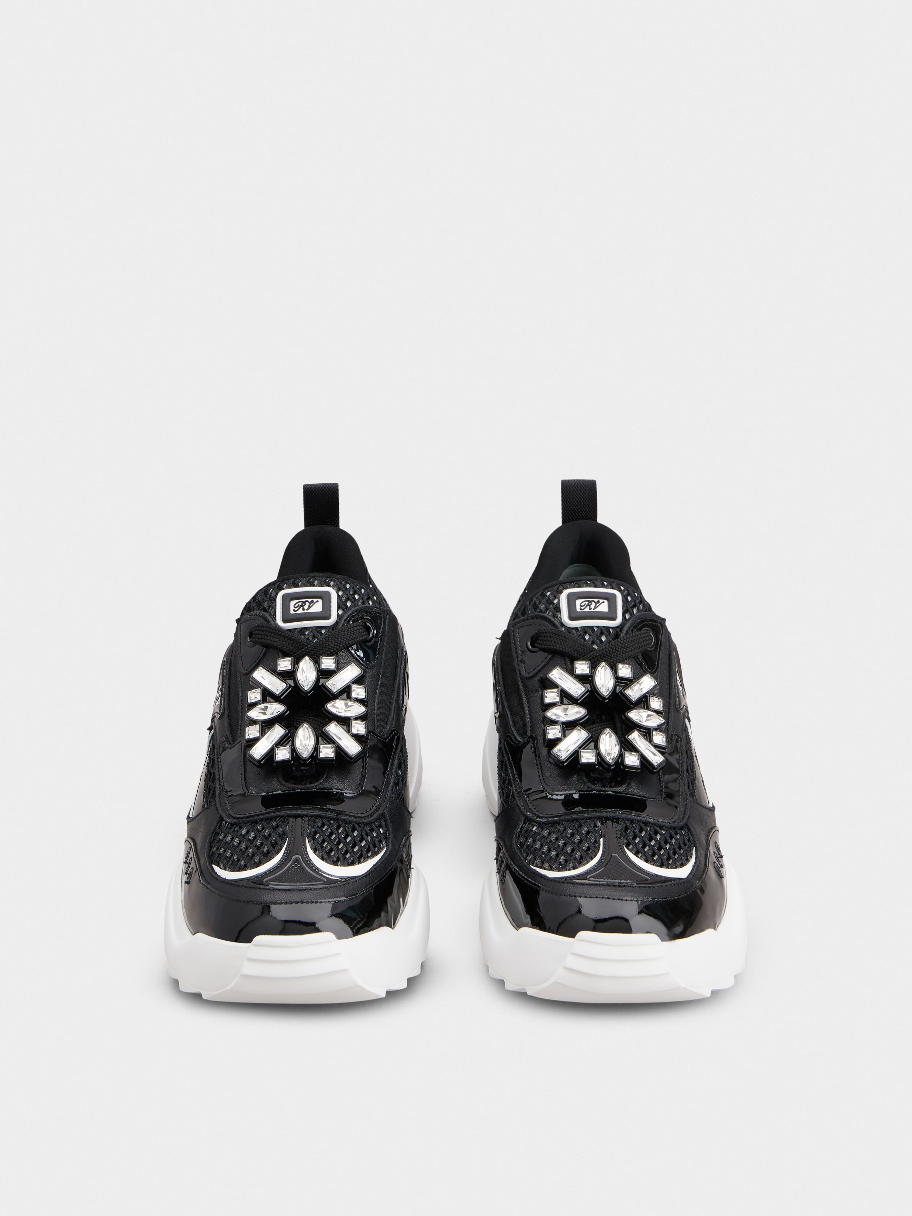 Viv' on the Run Sneakers in patent leather and fabric - 7