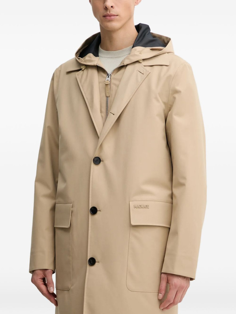 Mathias hooded buttoned coat 3