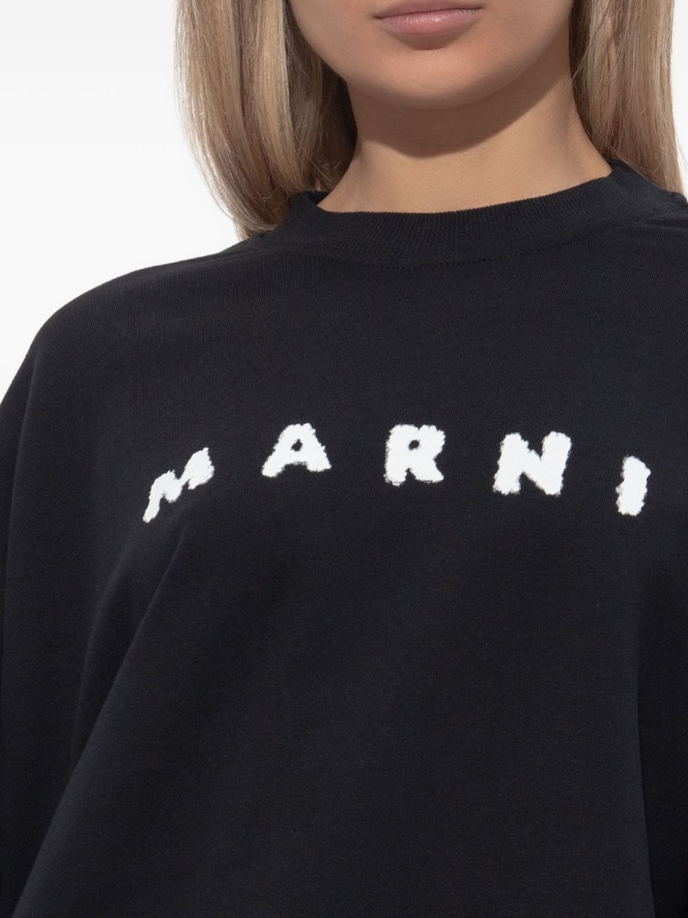 logo-embroidered sweatshirt - 5