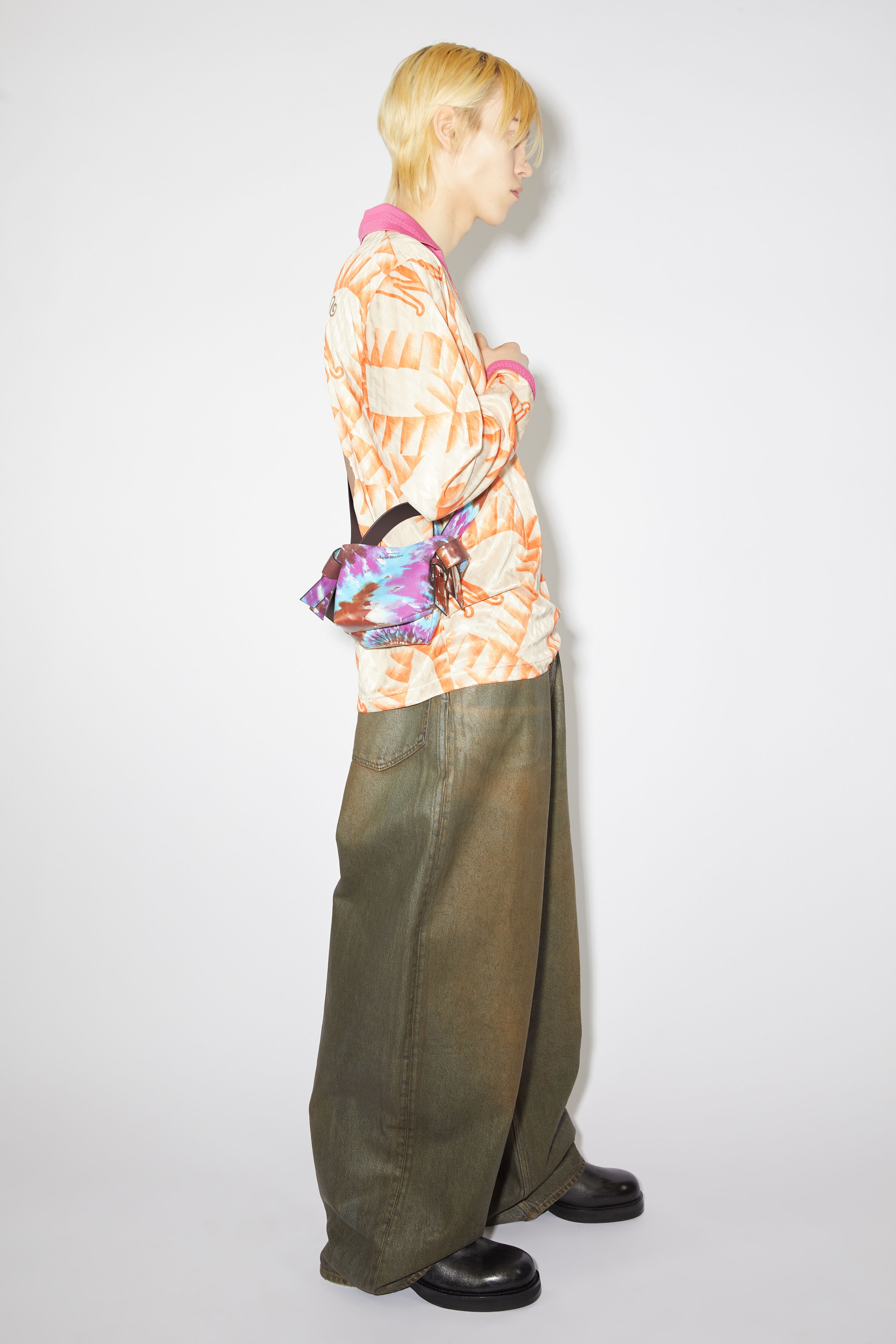 Musubi micro tote - Brown/purple - 3