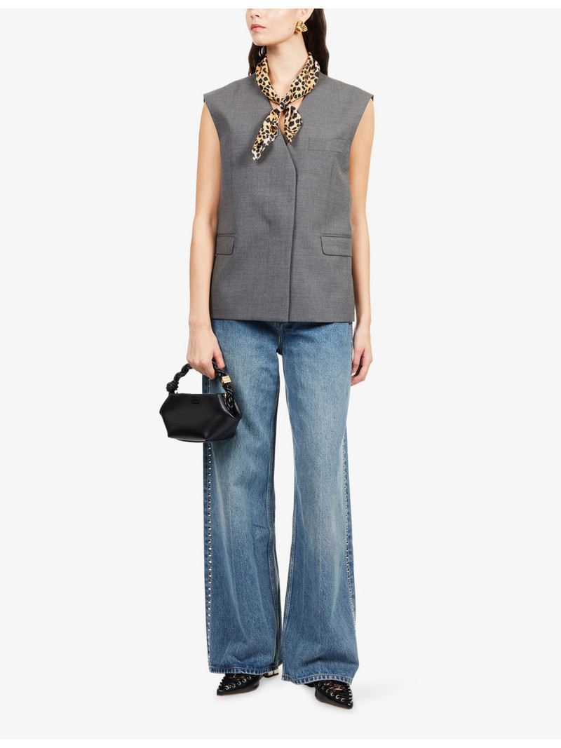 Reformation Cary Slouchy Wide-Leg Denim Jeans outlook