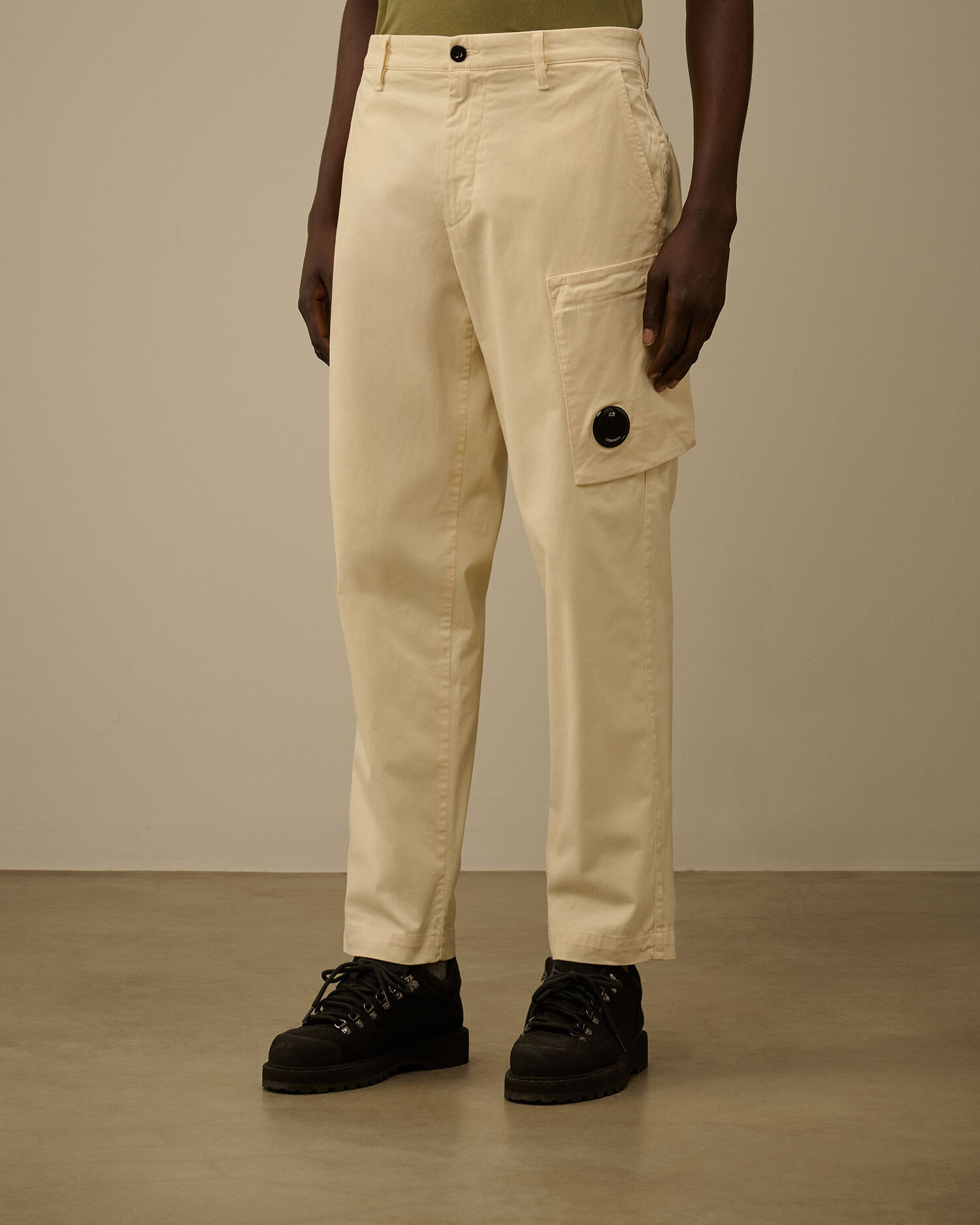Stretch Sateen Regular Cargo Pants - 3