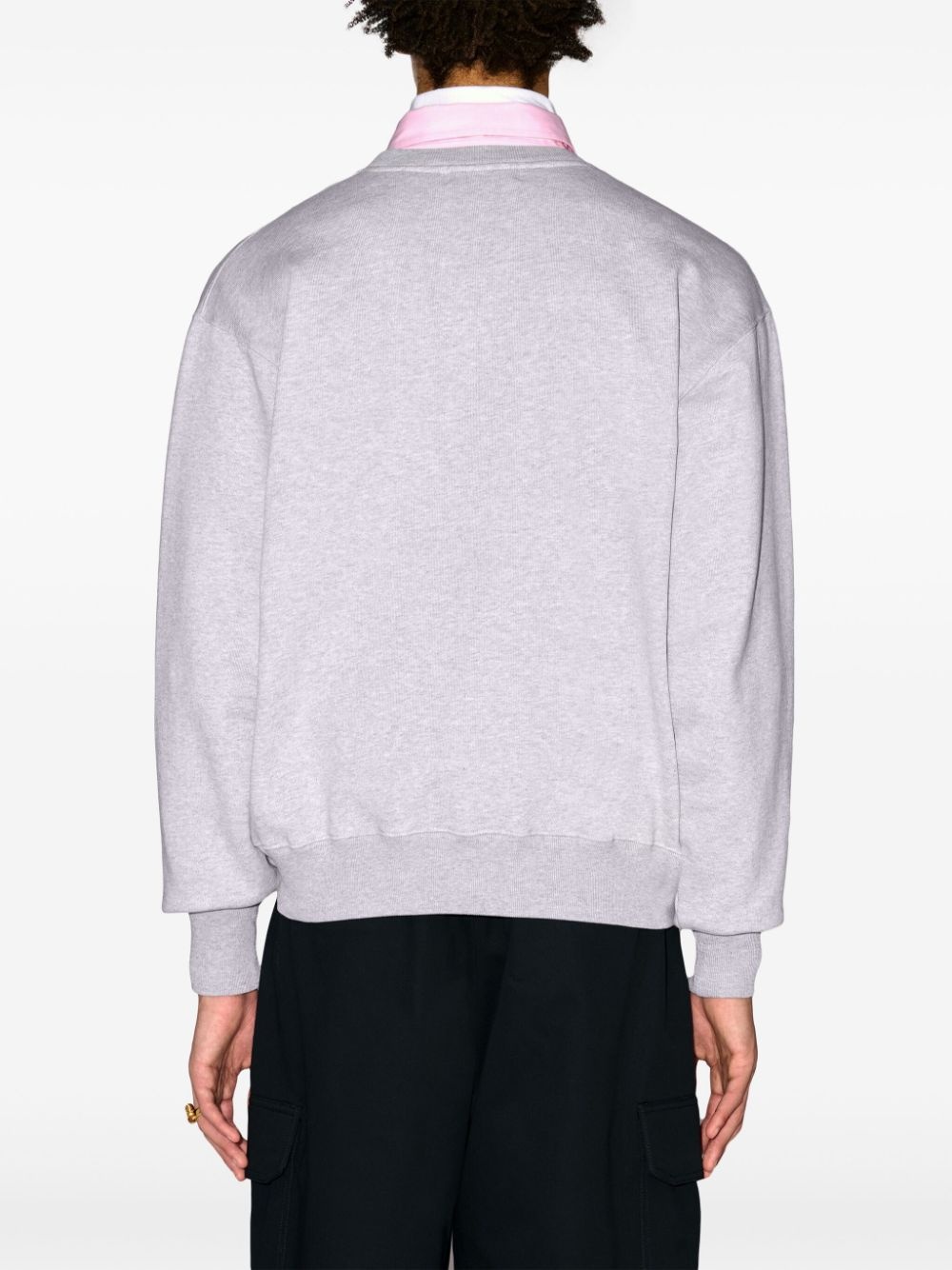logo-appliquÃ© sweatshirt - 5