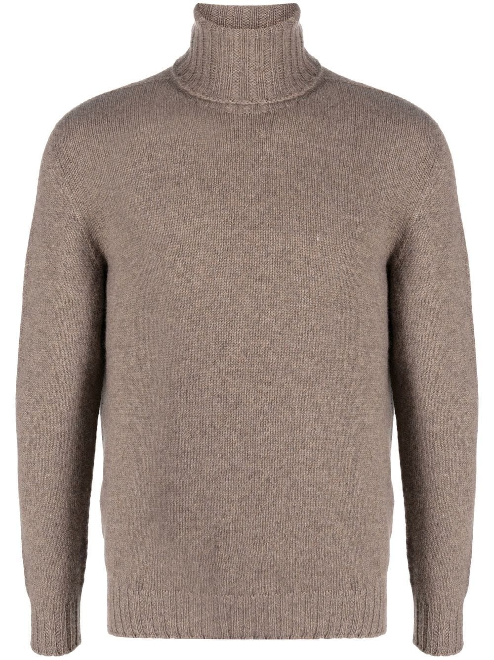 cashmere roll-neck jumper - 1