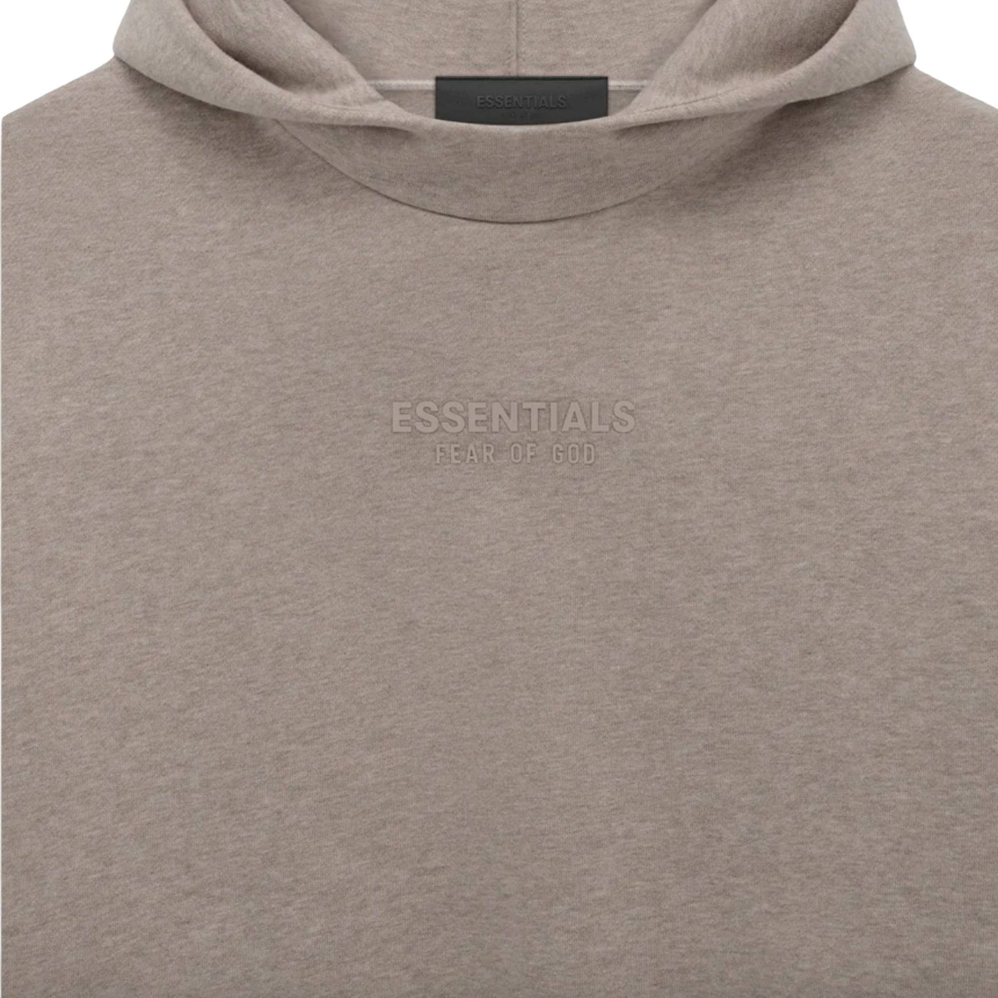 Fear of God Essentials Hoodie 'Core Heather' - 3