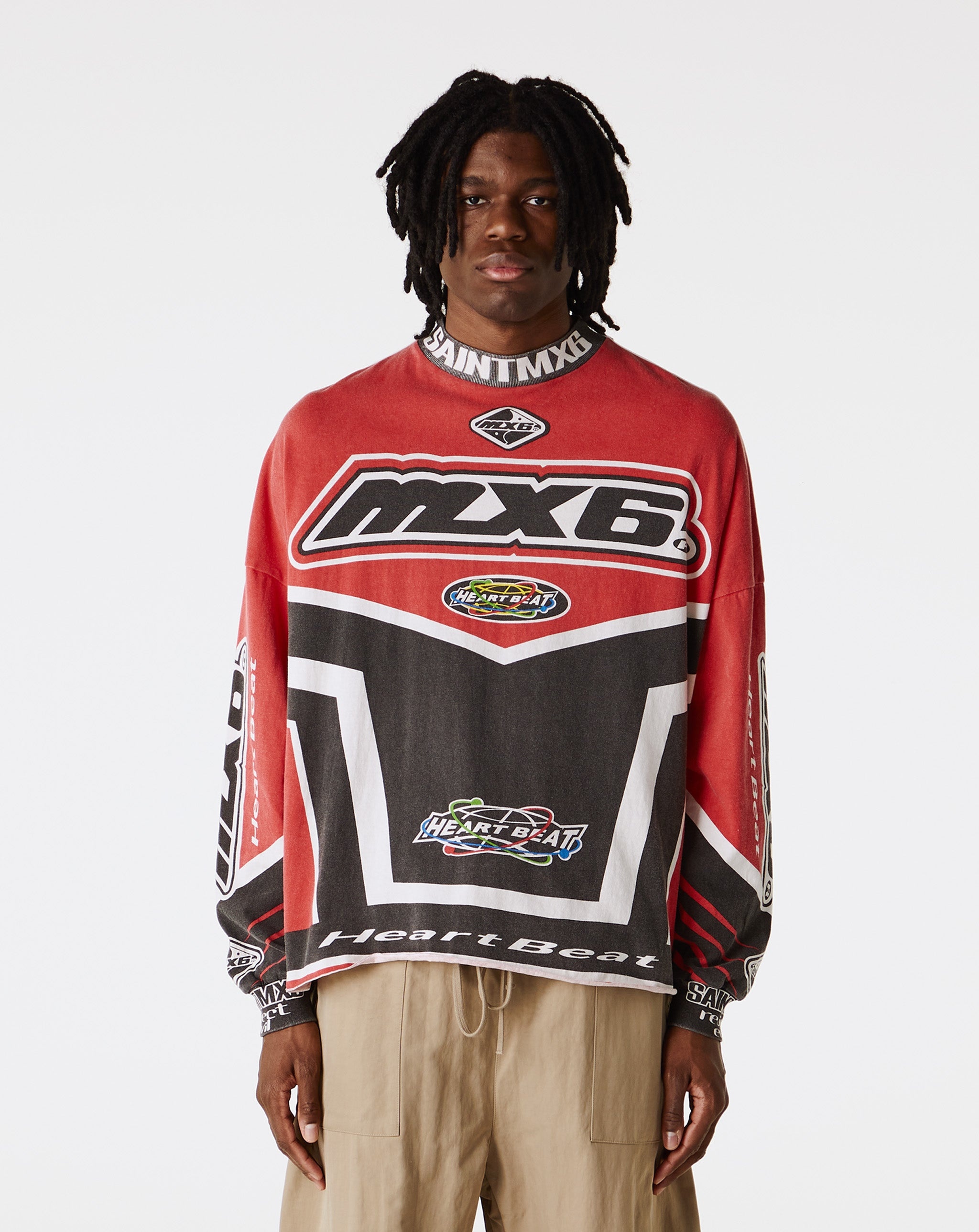 トップス SAINT Mxxxxxx LONG SLEEVE SHIRTS 'MX6' Saint MX6 Long-sleeve Tee Black | The Webster