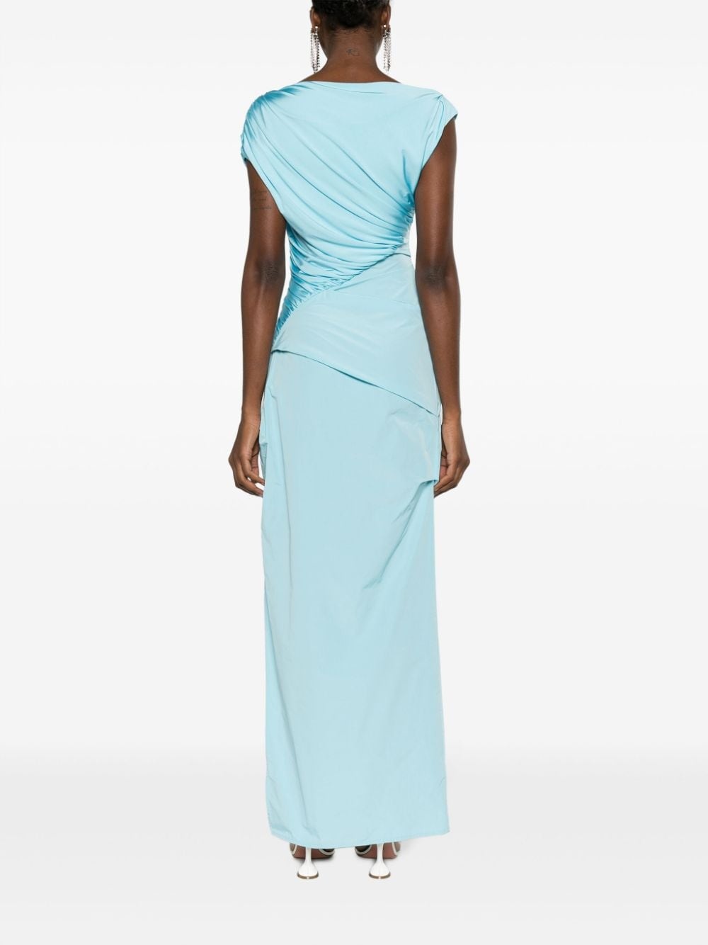 Kaya ruched maxi dress - 4