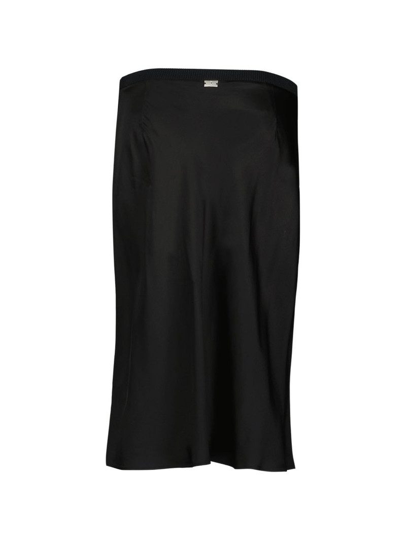 AMI Paris Ami de Coeur midi skirt outlook