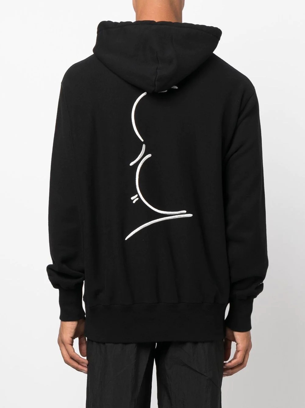 embroidered hoodie - 4