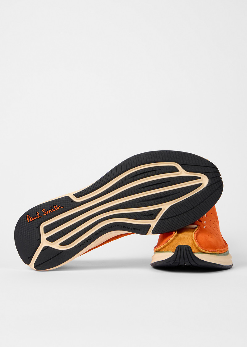 Paul Smith Orange 'Sultan' Trainers outlook