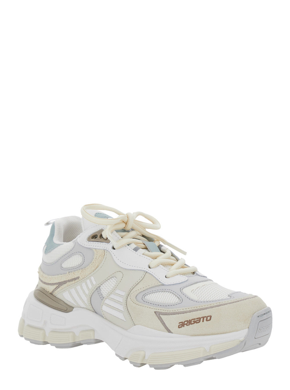 Axel Arigato Women 'Sphere Running' Multicolor Sneakers With Chunky Sole And Logo On Tongue In Leath - 2