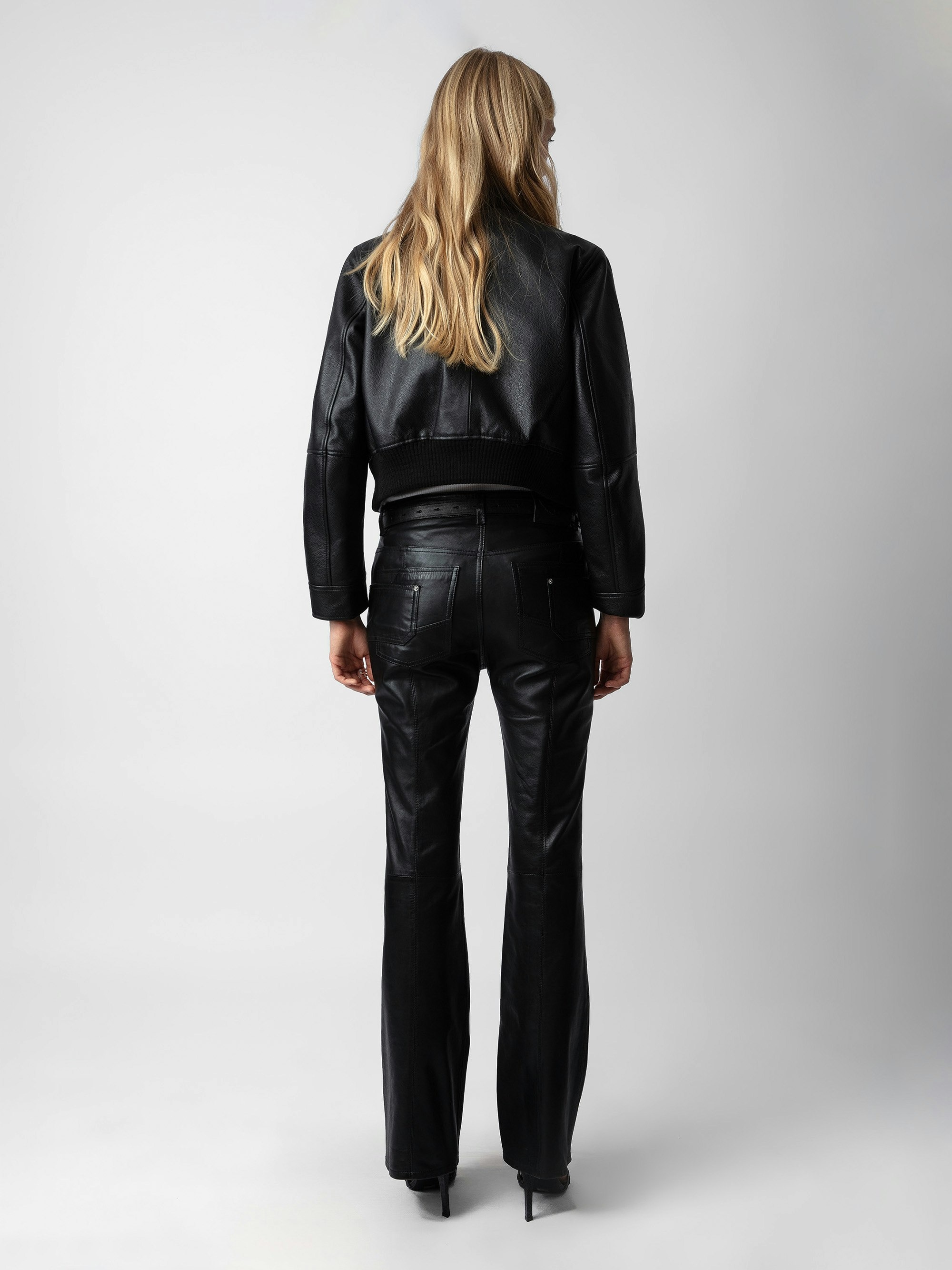 Elvir Leather Pants - 3