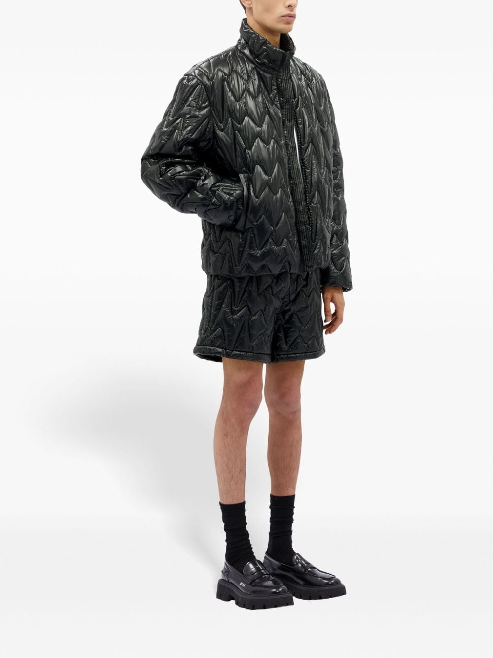 quilted padded jacket - 2