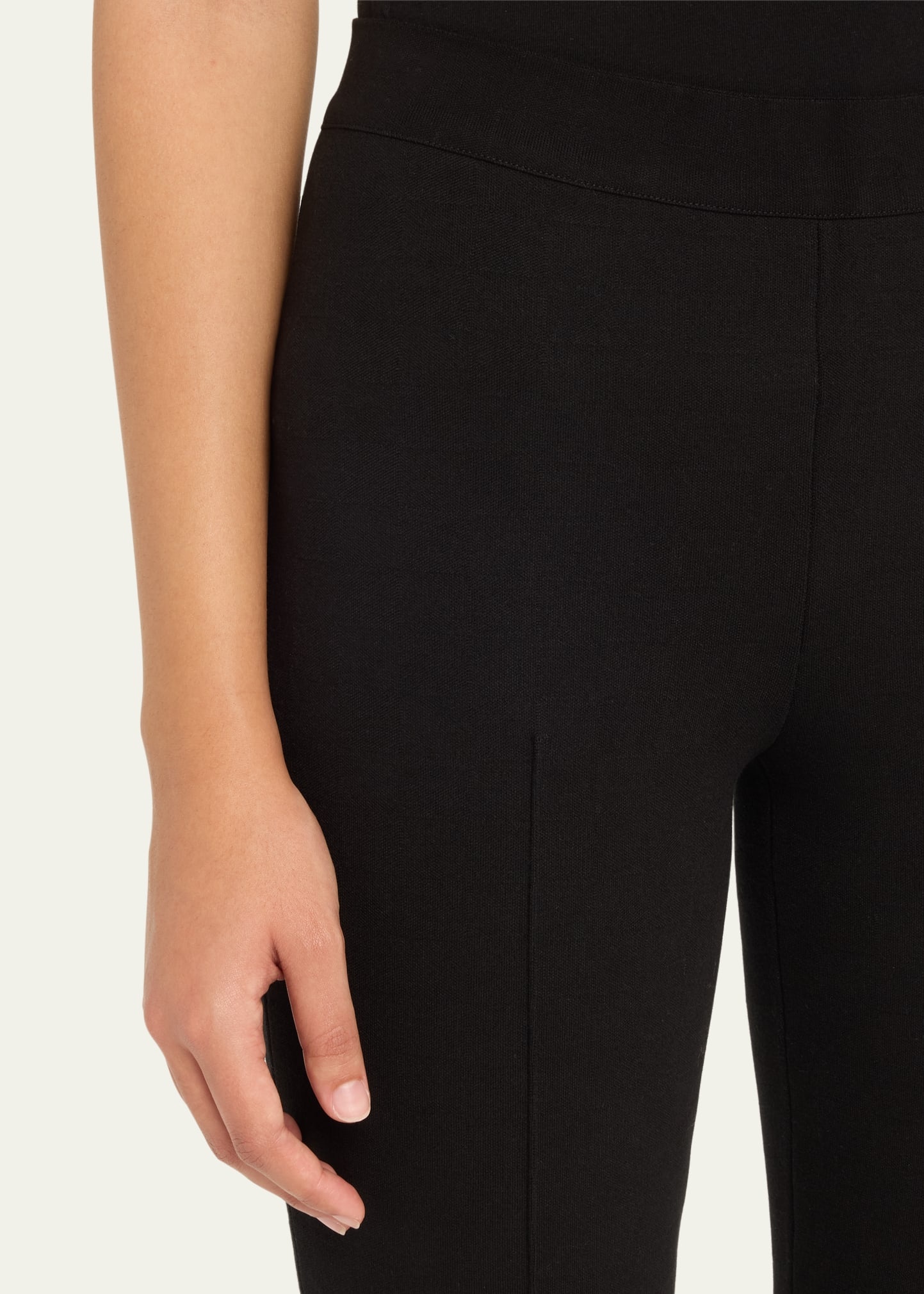Cropped Kick Flare Pants - 5