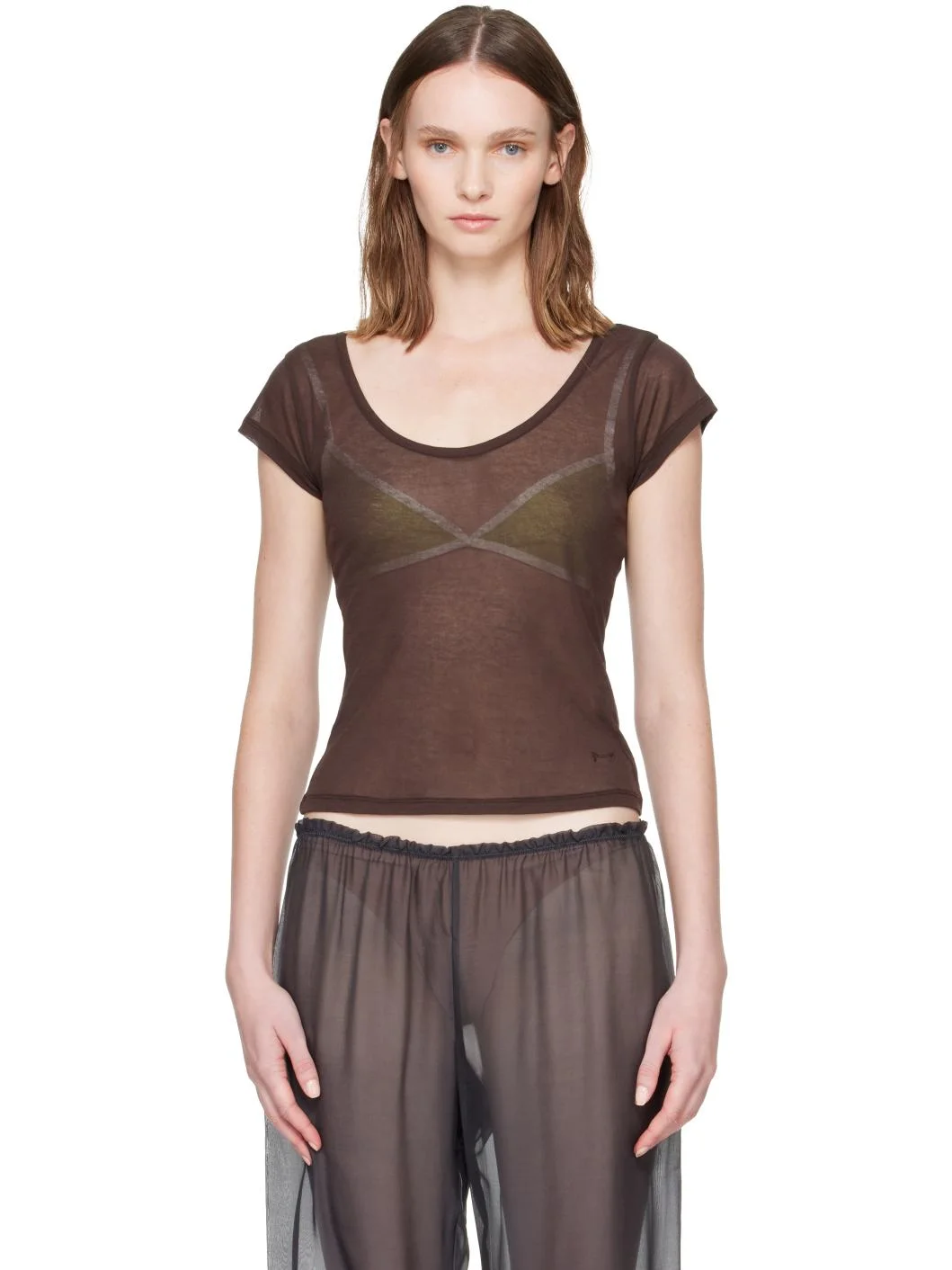 Brown Nela T-shirt - 1