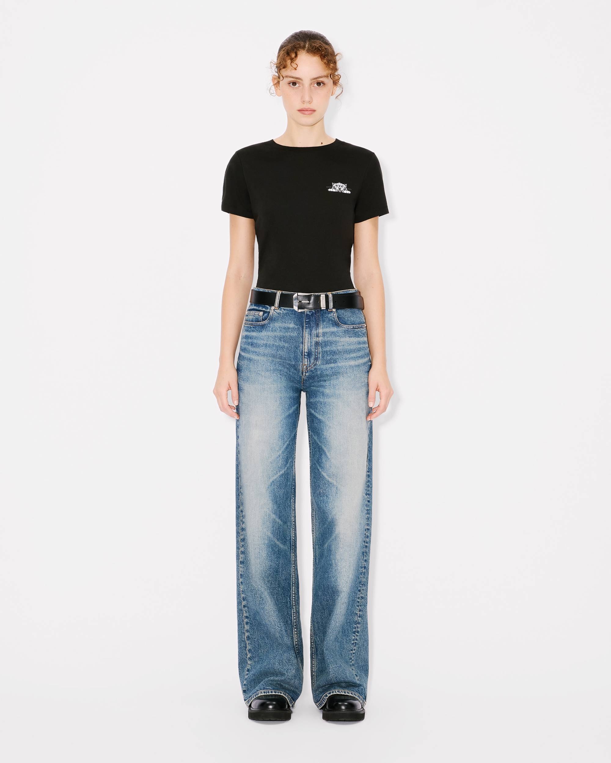 'KENZO Happy Tiger' T-shirt in cotton - 5
