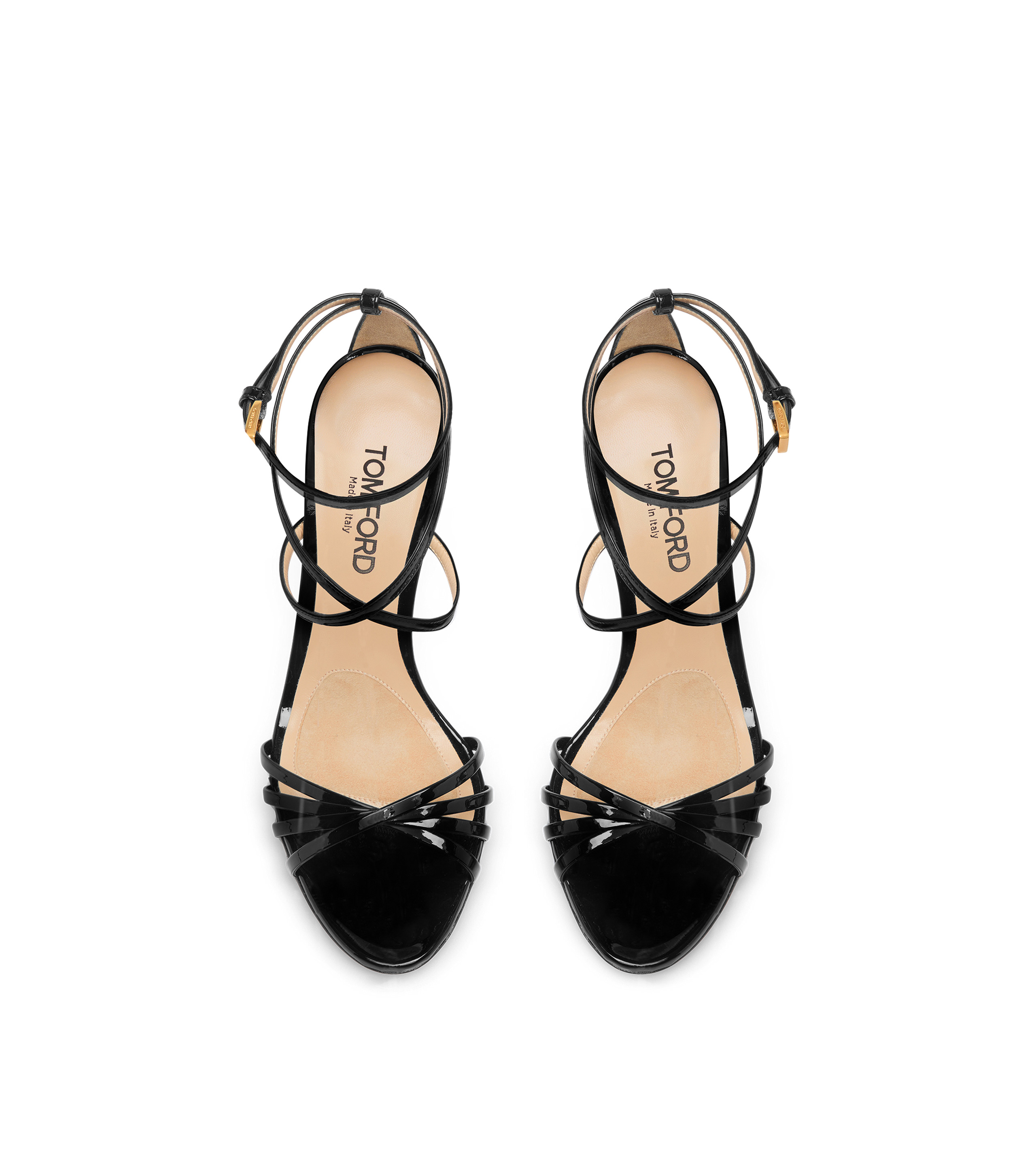 PATENT LEATHER IDA SANDAL - 4