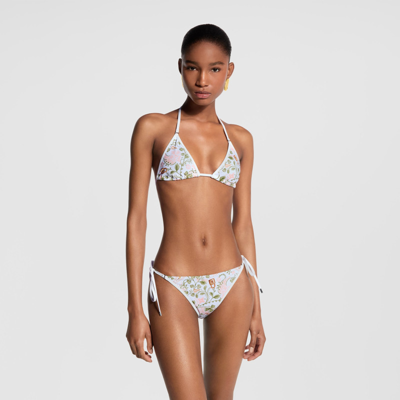 Flower Foulard Bikini Top 4