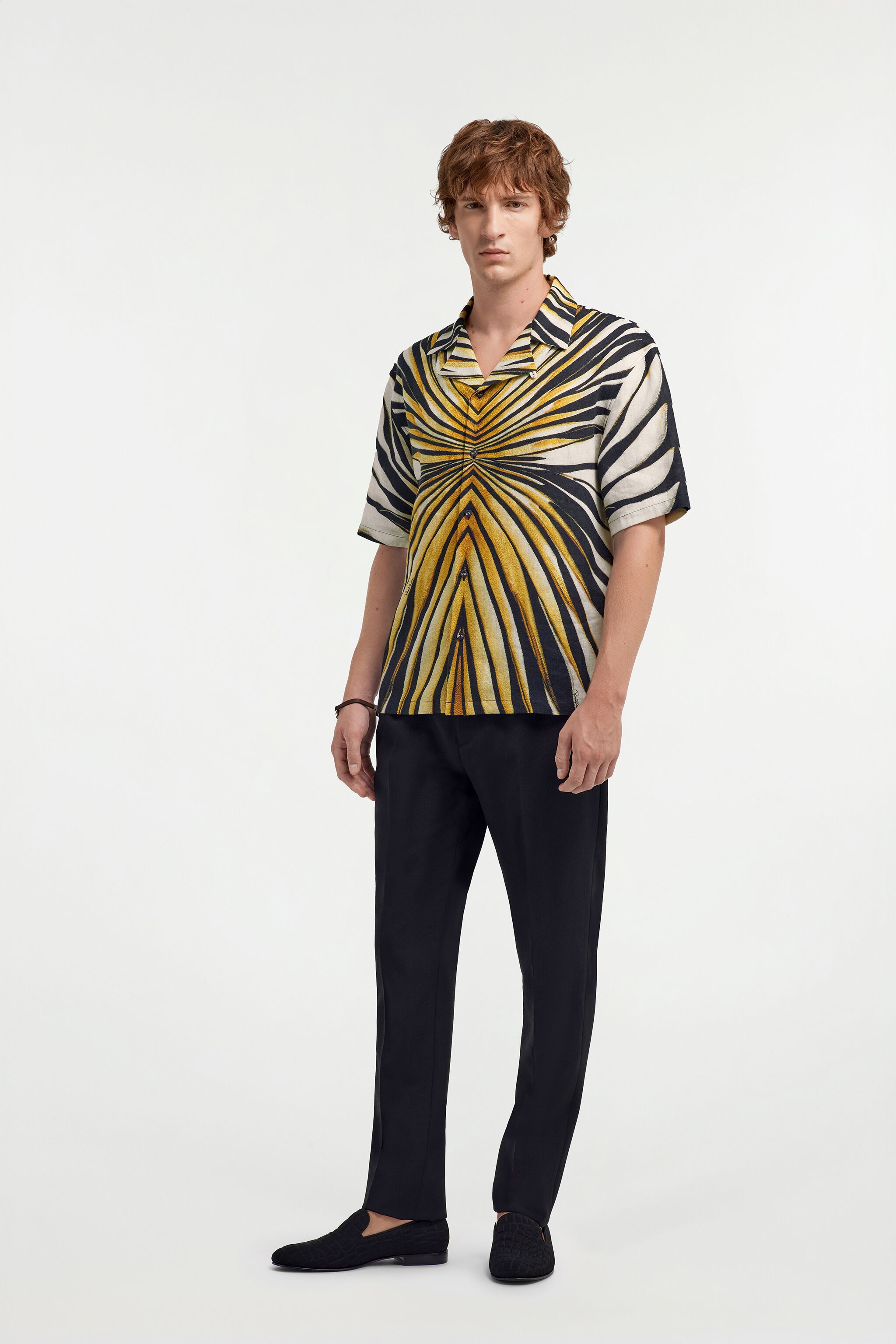 Ray of Gold print T-shirt - 5