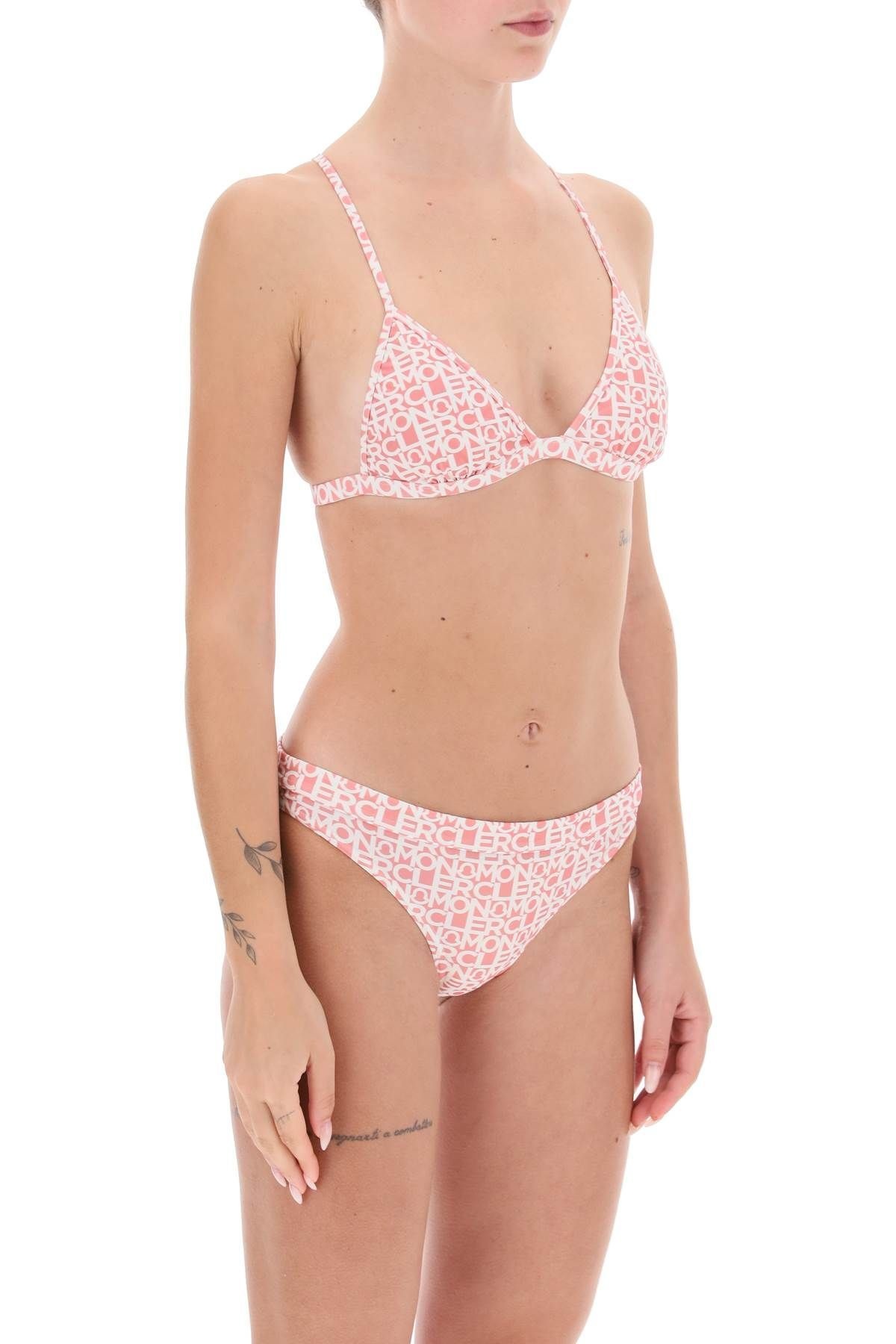 Moncler logo-print bikini | REVERSIBLE