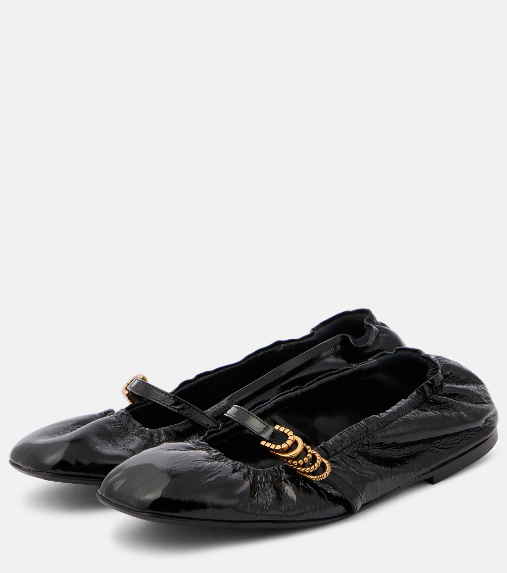 Modern Ease leather ballet flats - 4