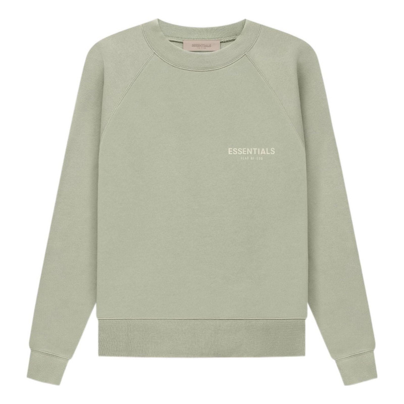 Fear of God Essentials SS22 Crewneck Seafoam FOG-SS22-107 1