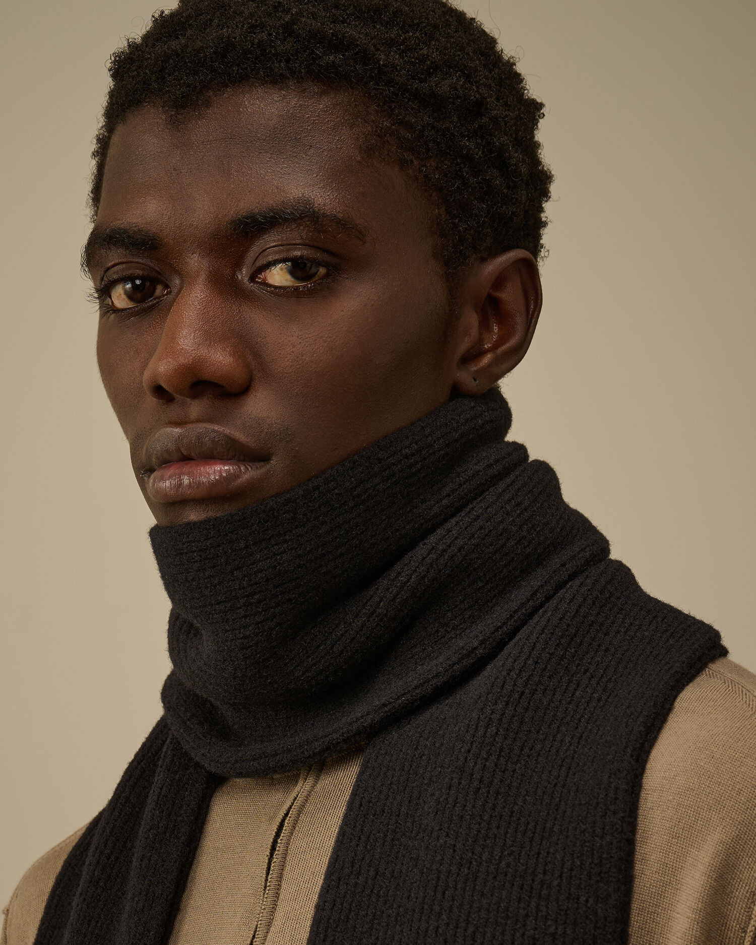 Fleece Knit Scarf - 3