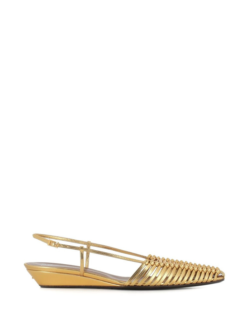 Orsola woven pointed sandals 1