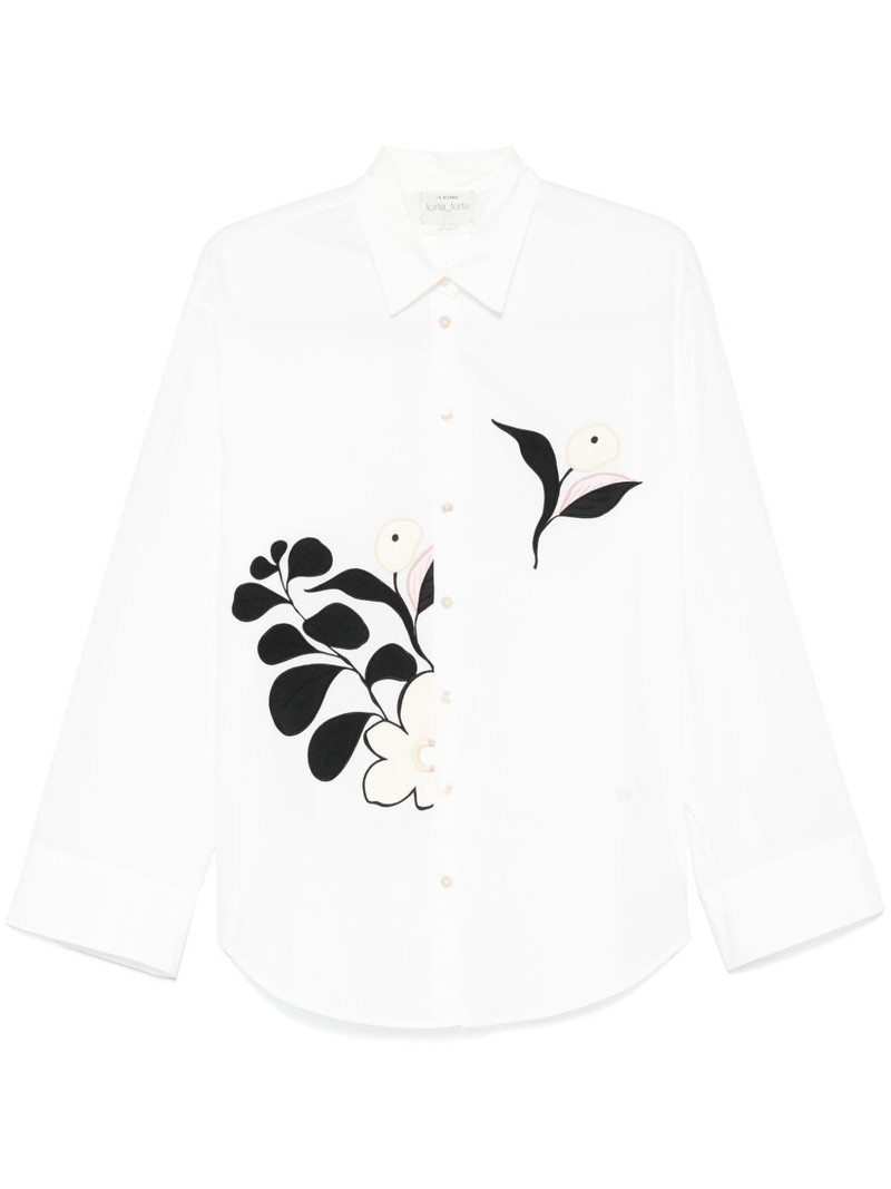 floral-appliqué shirt 1