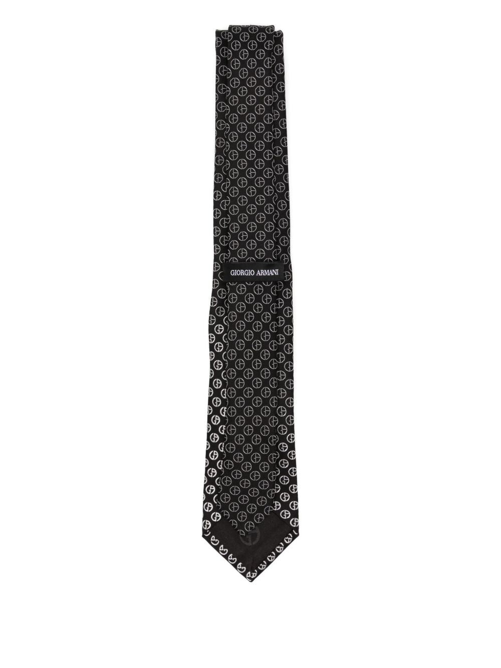 MONOGRAM SILK TIE - 2