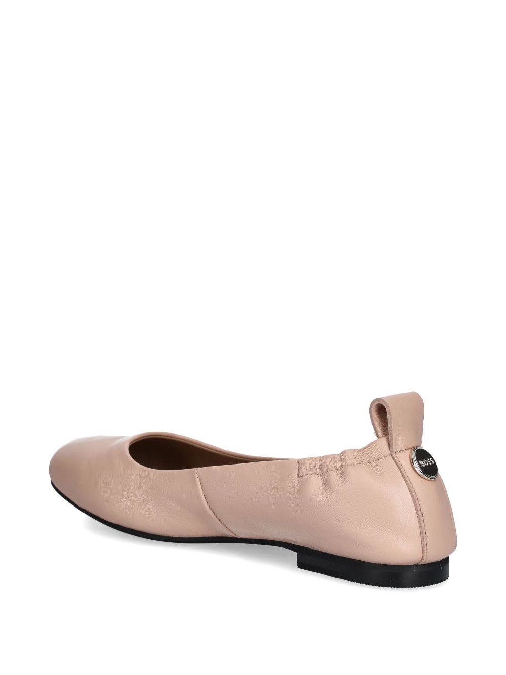 leather ballerina shoes - 3