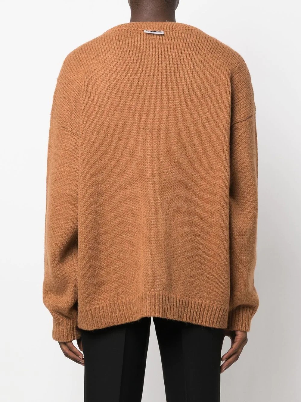 oversized knit cardigan - 5