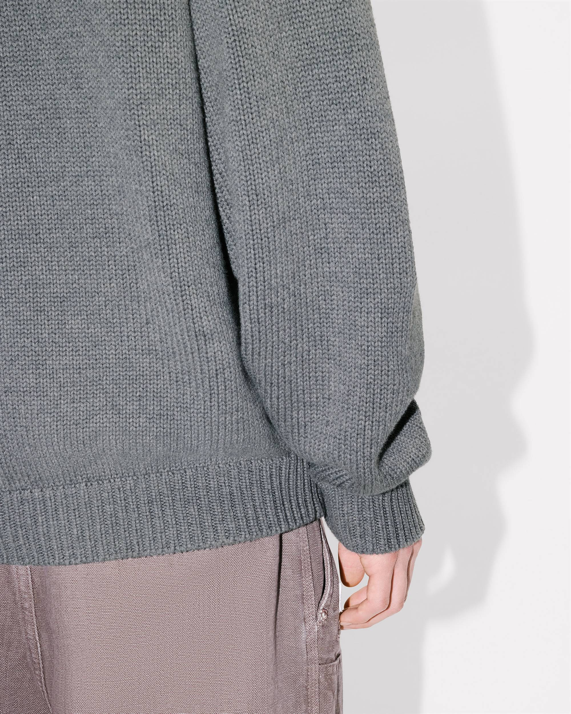'Boke Flower' jumper in cotton wool - 7