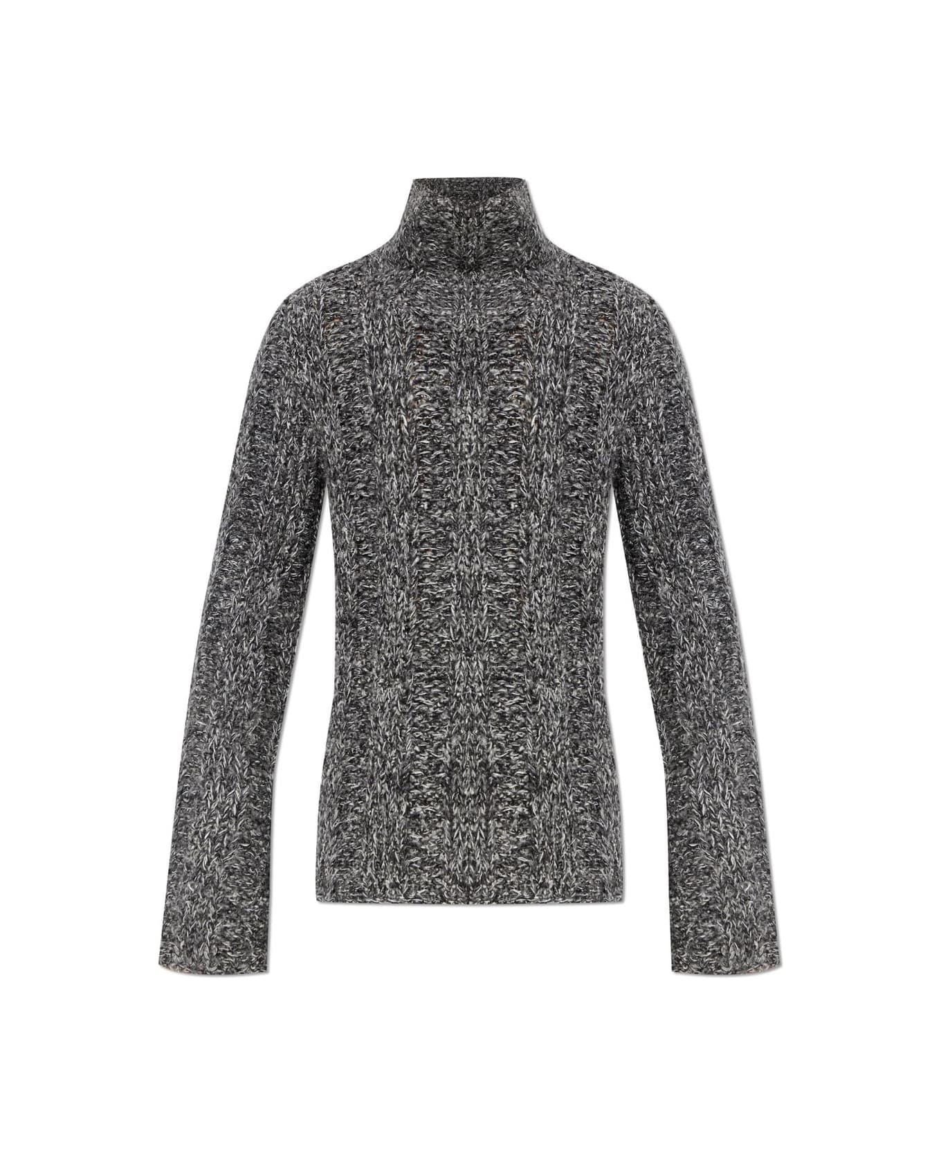 Turtleneck Knitted Jumper - 1