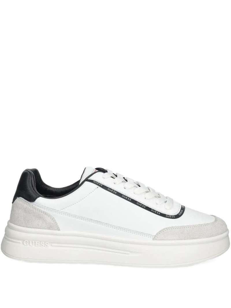 logo-trim low-top sneakers 1