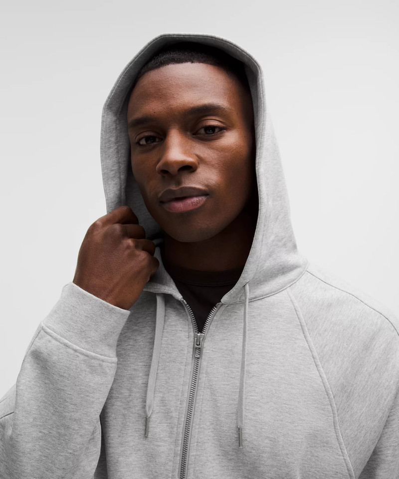 French Terry Full-Zip Hoodie 4