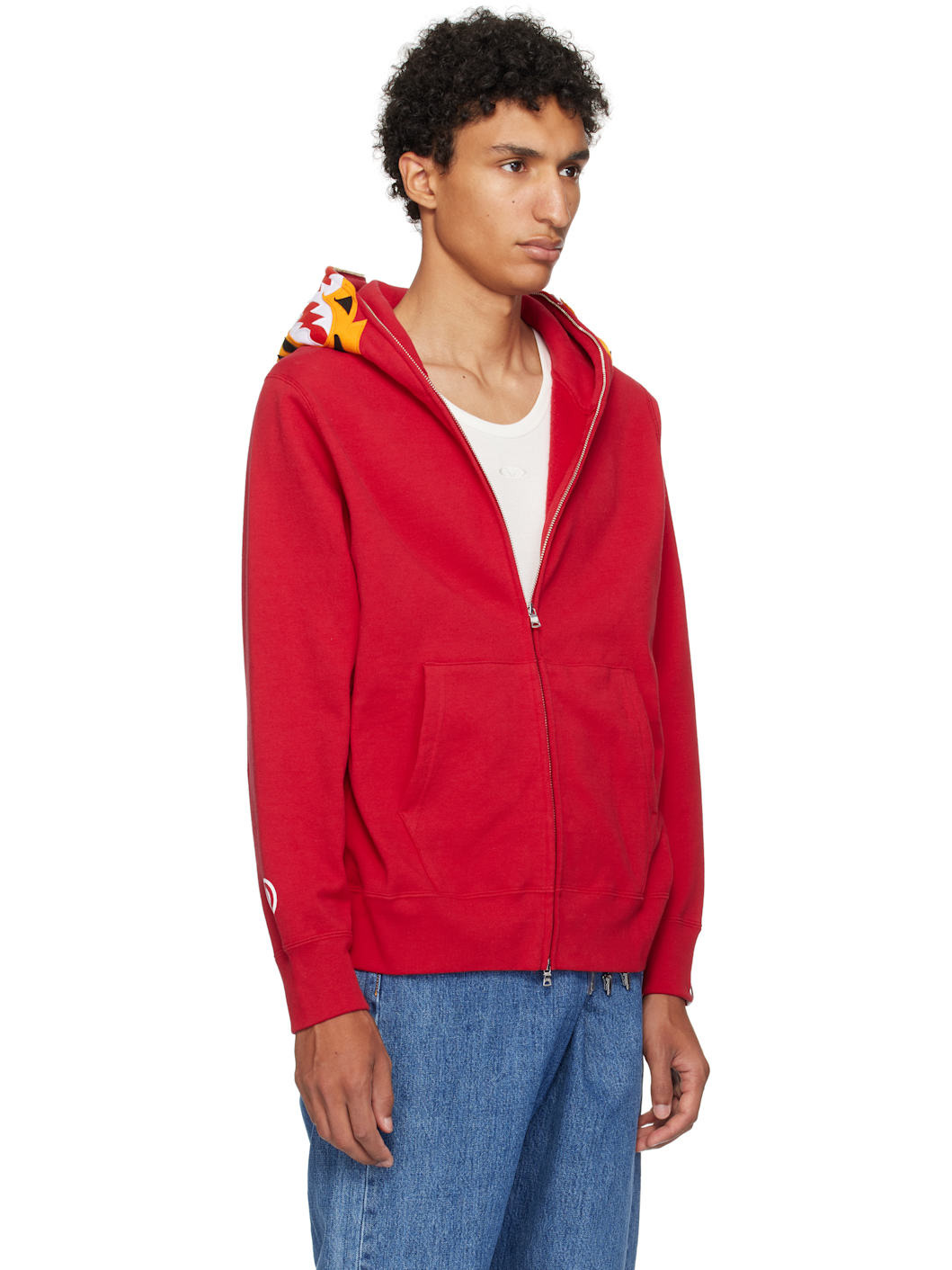Red Tiger Full Zip Hoodie - 2