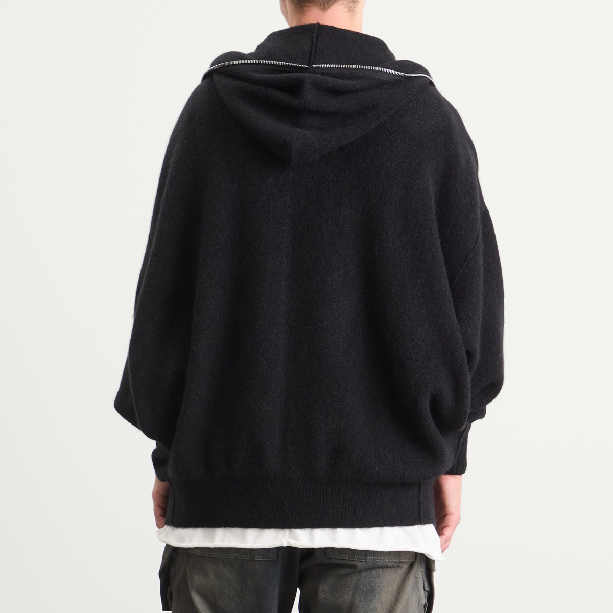 Rick Owens Alpaca Gimp Hoodie - 3