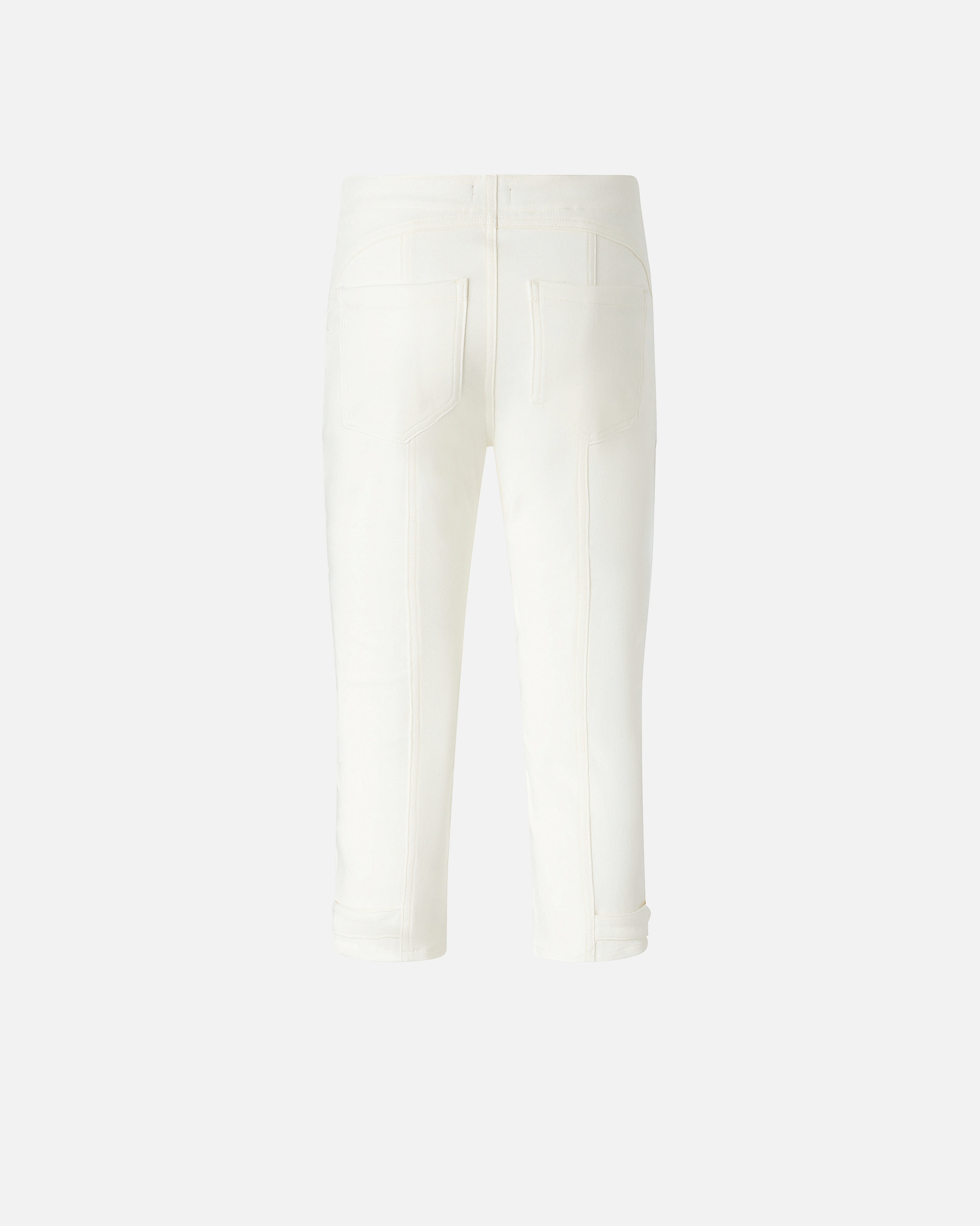 COTTON CANVAS CAPRI PANTS - 6