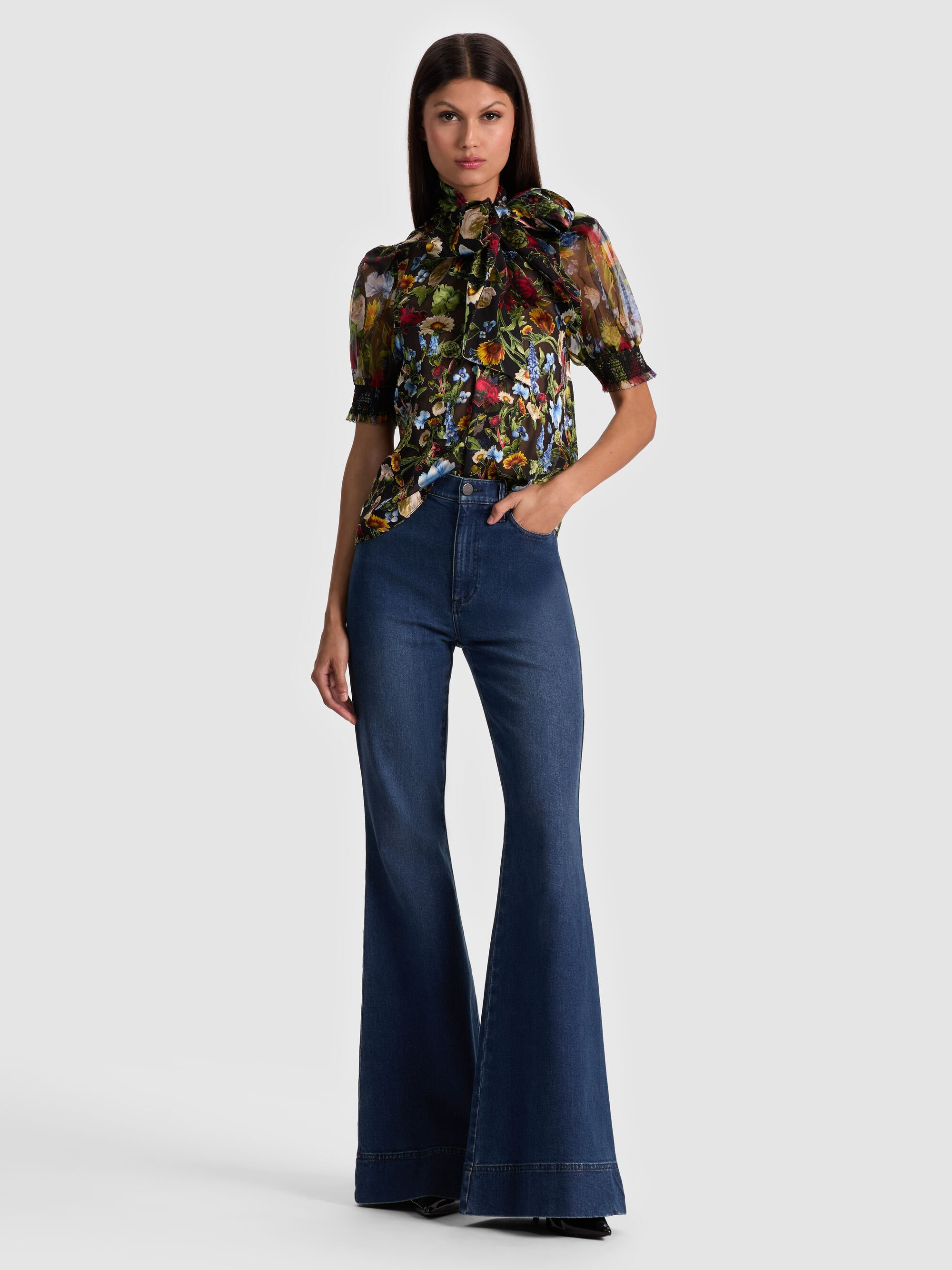 BRENTLEY PUFF SLEEVE BLOUSE - 6