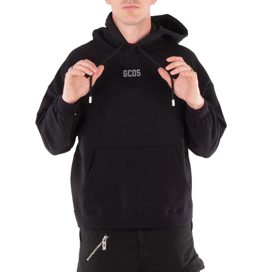 GCDS Bling Logo Cotton Hoodie - 4