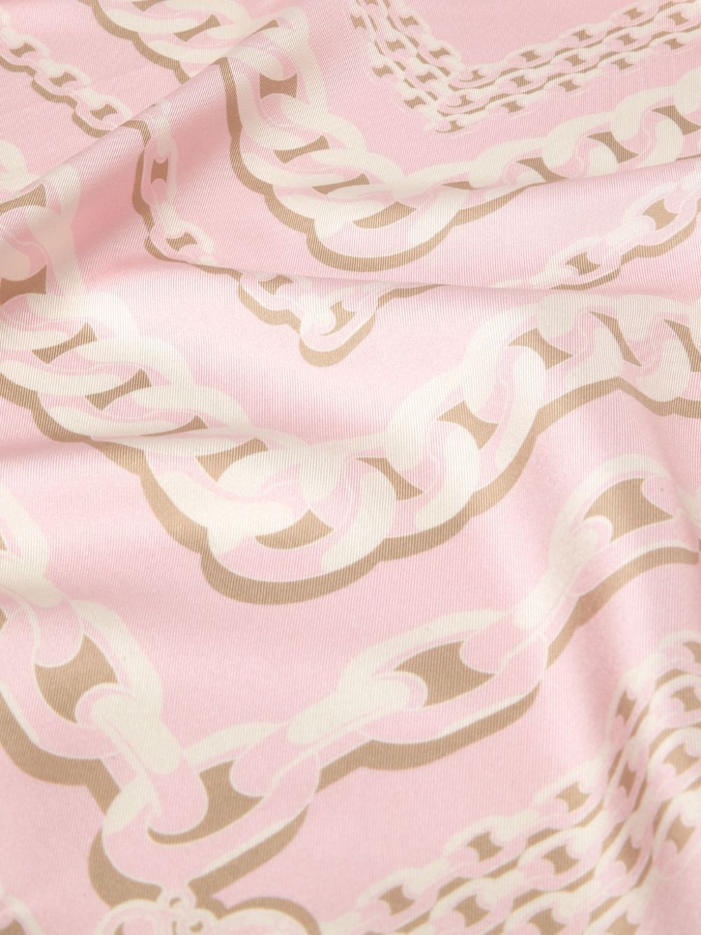 chain link-print foulard - 2