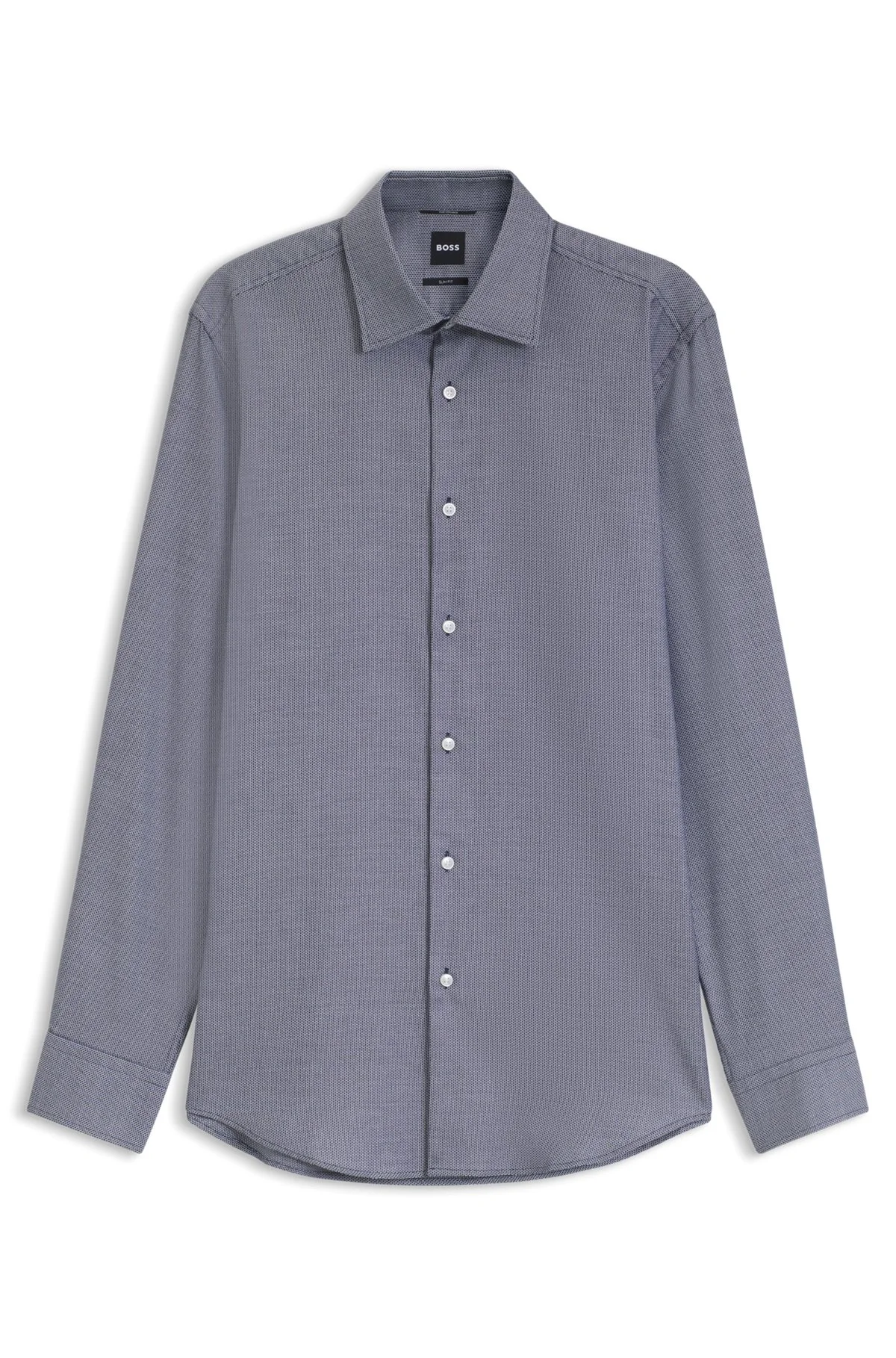 SLIM-FIT SHIRT IN A COTTON BLEND - 1