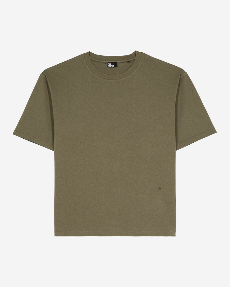 MIXED LARGE PLAIN KHAKI T-SHIRT 1