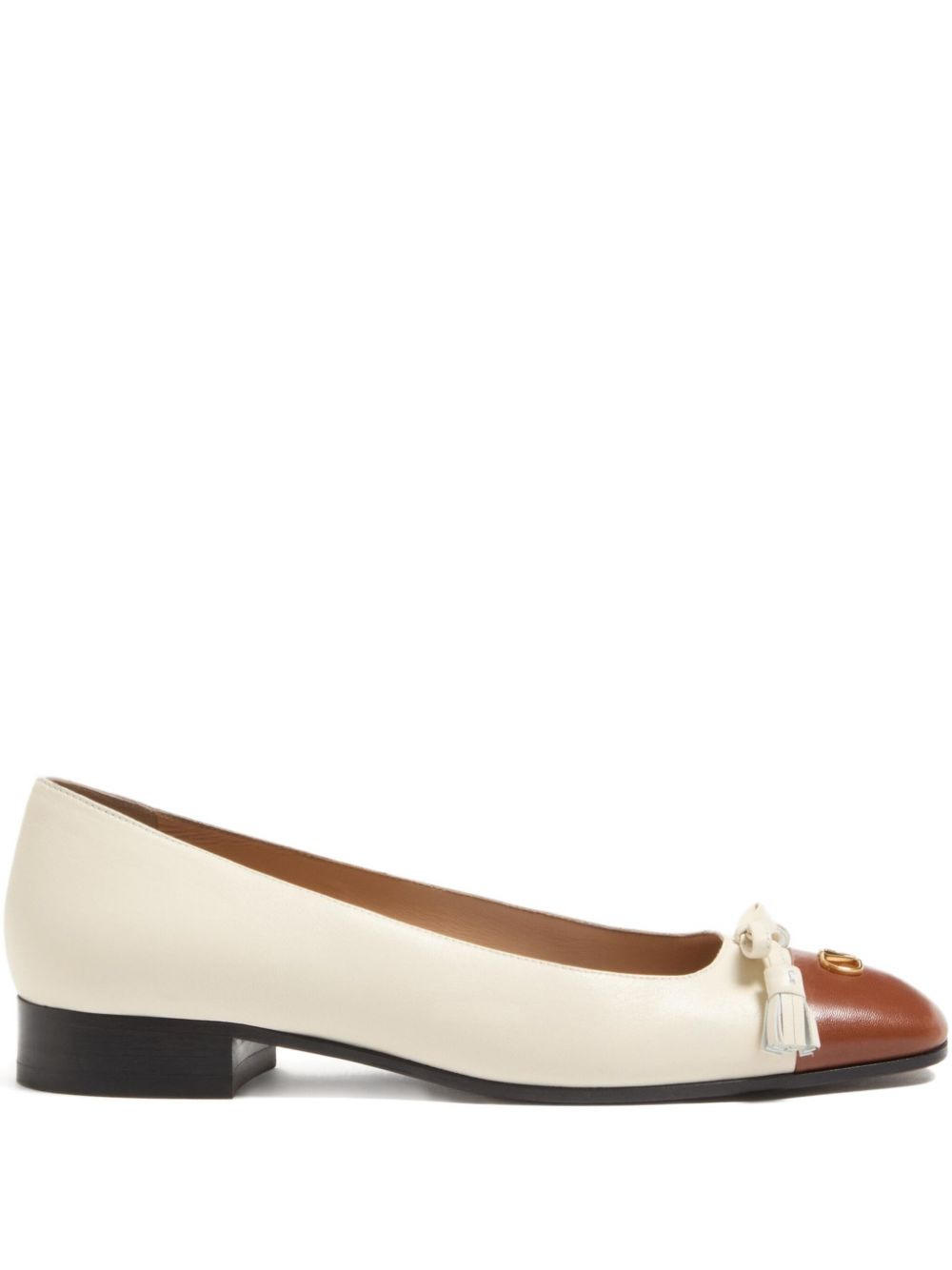 Valentino Garavani Valet Du Roi leather ballets - 1