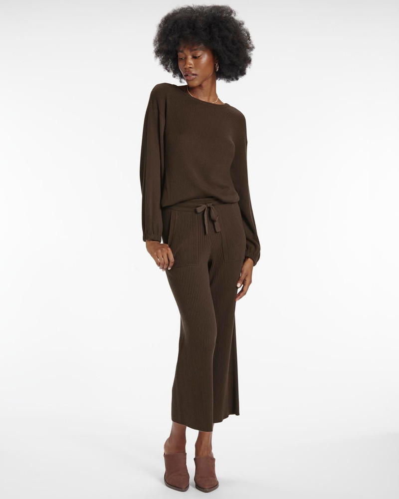 Georgie Cashblend Rib Pant 5