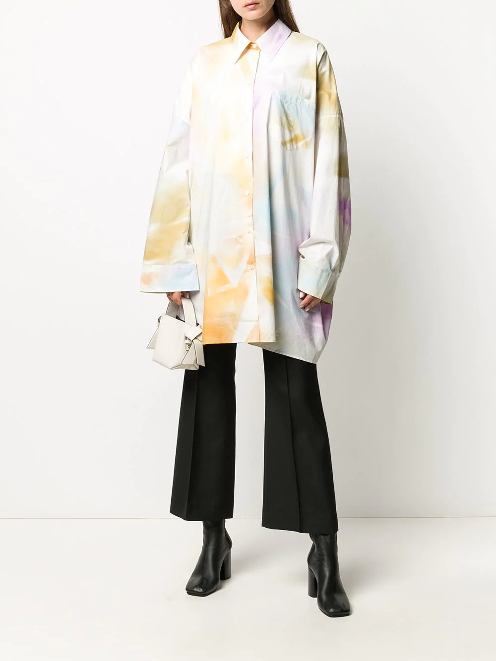 tie-dye oversized shirt - 2