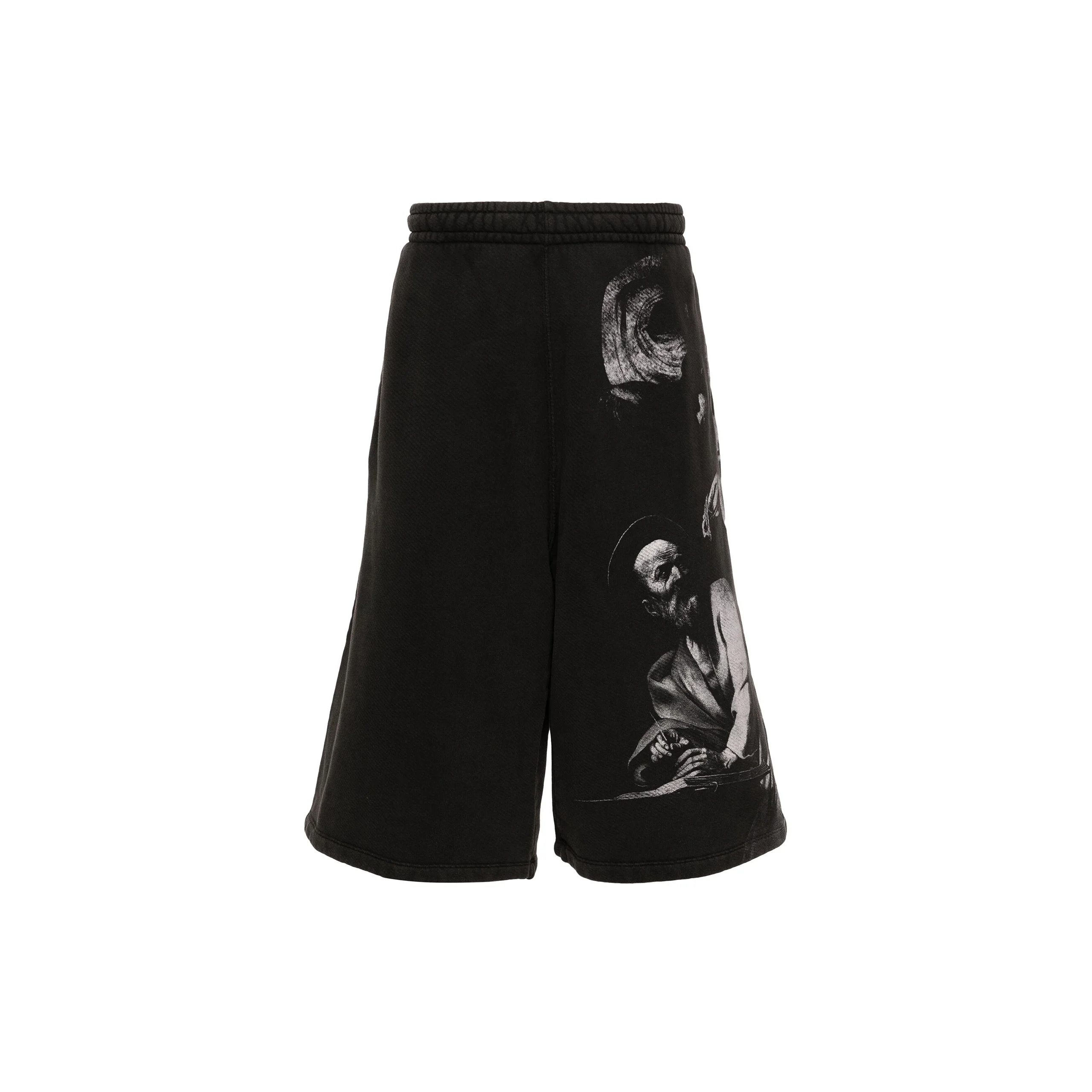 S.MATTHEW COTTON TRACK SHORTS - 1